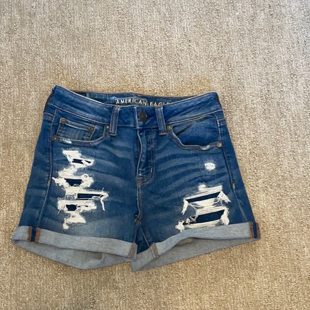 skinny jean shorts